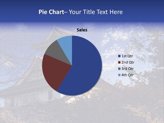 Japanese Trees Architecture PowerPoint Template