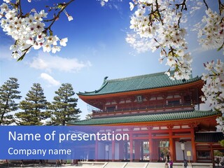 Historical Fushimi Inari Culture PowerPoint Template