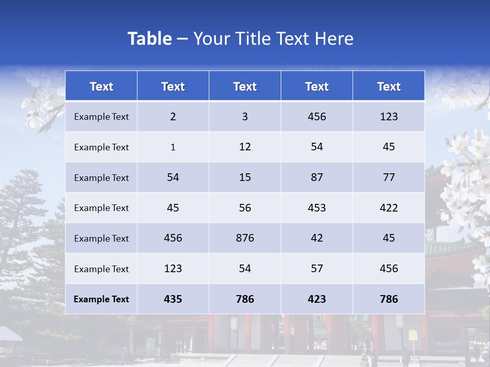 Historical Fushimi Inari Culture PowerPoint Template