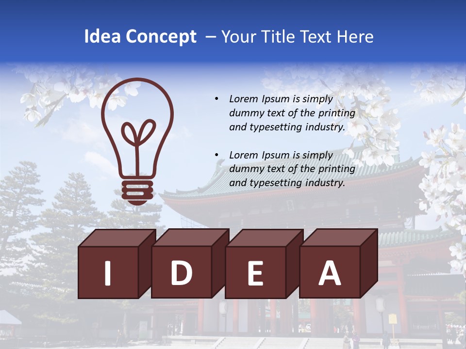 Historical Fushimi Inari Culture PowerPoint Template