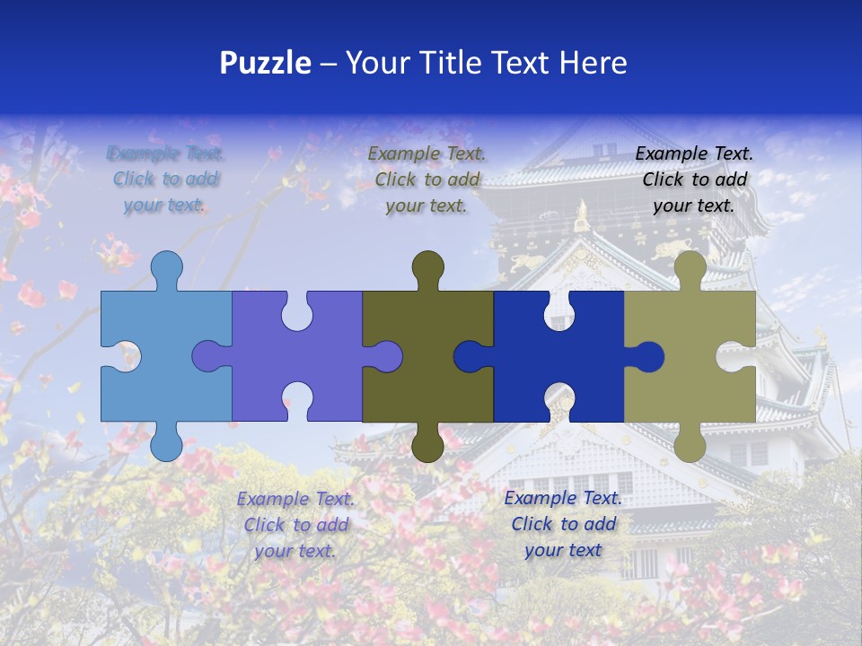 Building Military Medieval PowerPoint Template