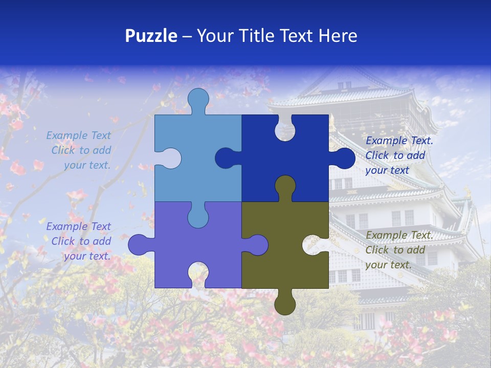 Building Military Medieval PowerPoint Template