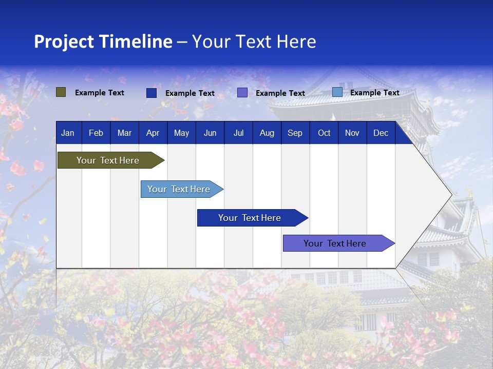 Building Military Medieval PowerPoint Template