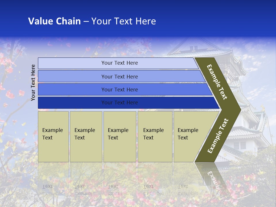 Building Military Medieval PowerPoint Template
