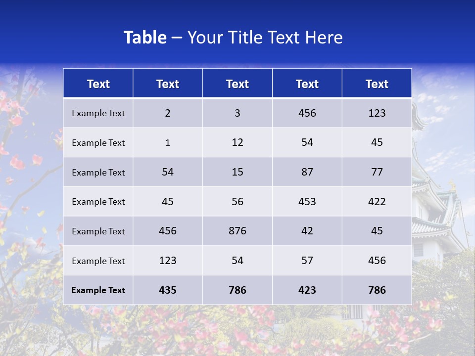 Building Military Medieval PowerPoint Template