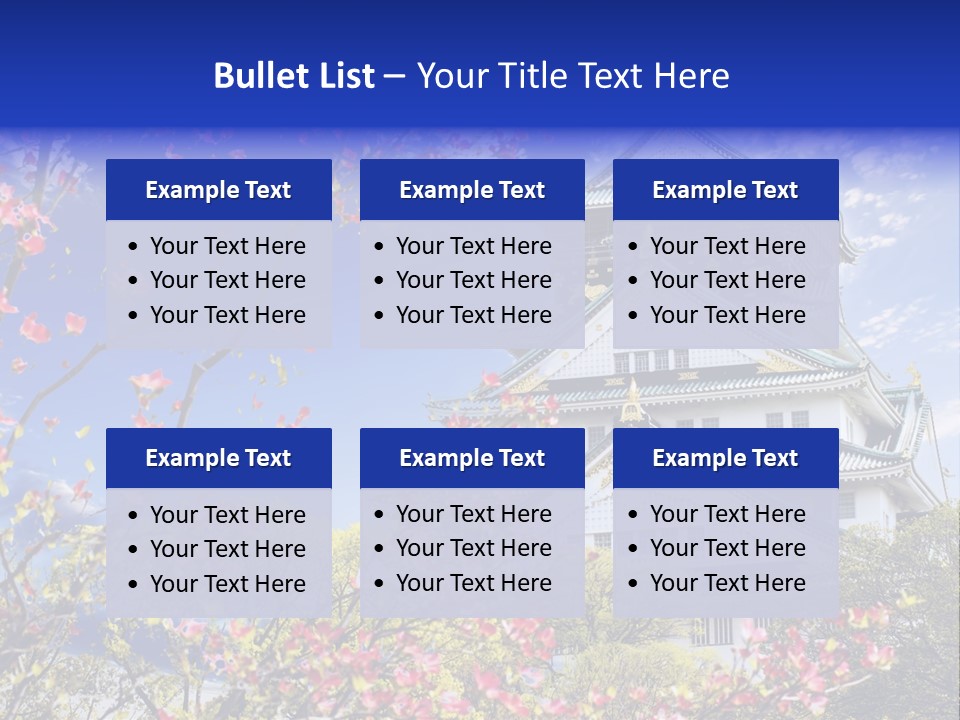 Building Military Medieval PowerPoint Template