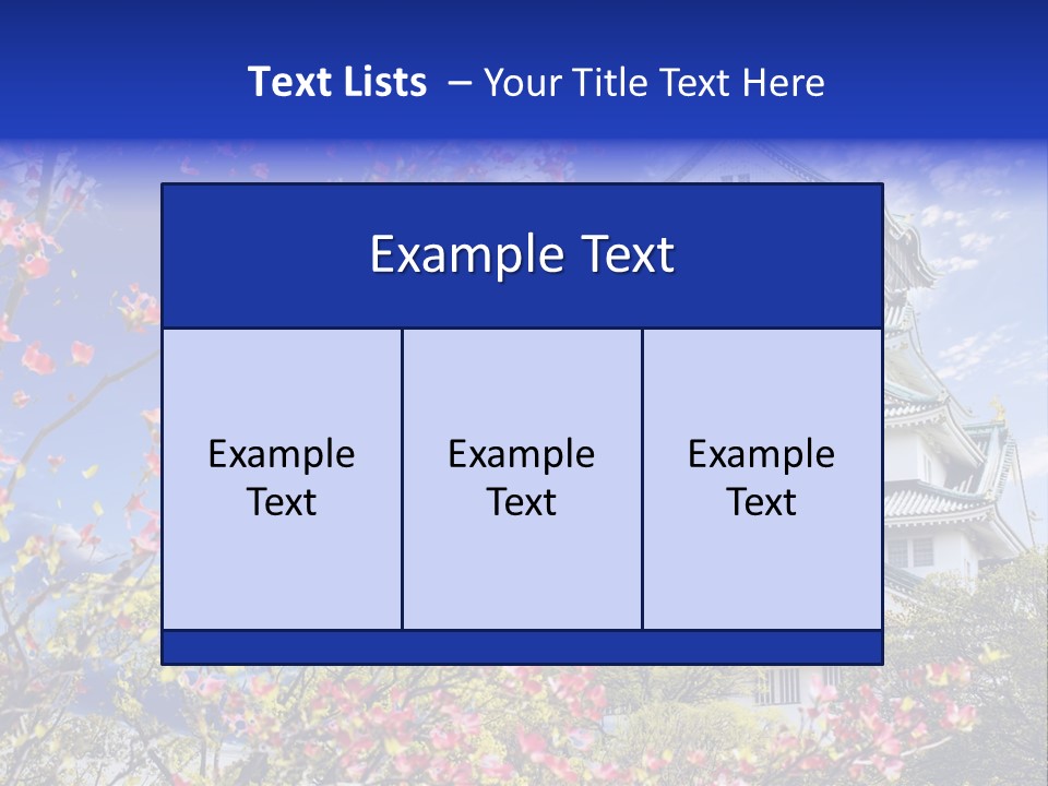 Building Military Medieval PowerPoint Template