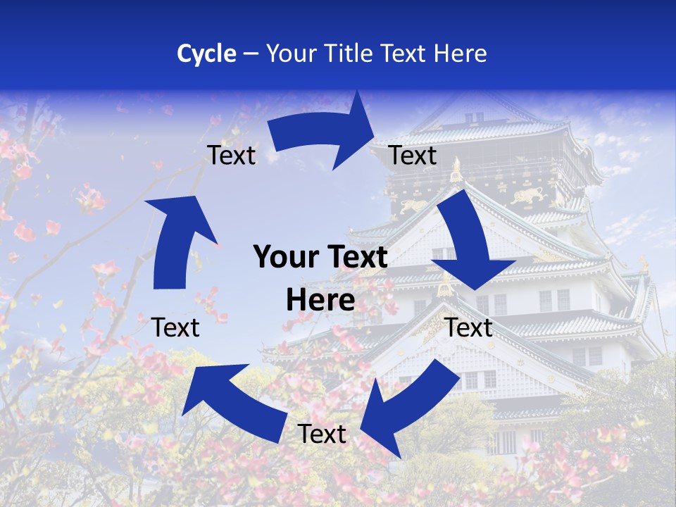 Building Military Medieval PowerPoint Template