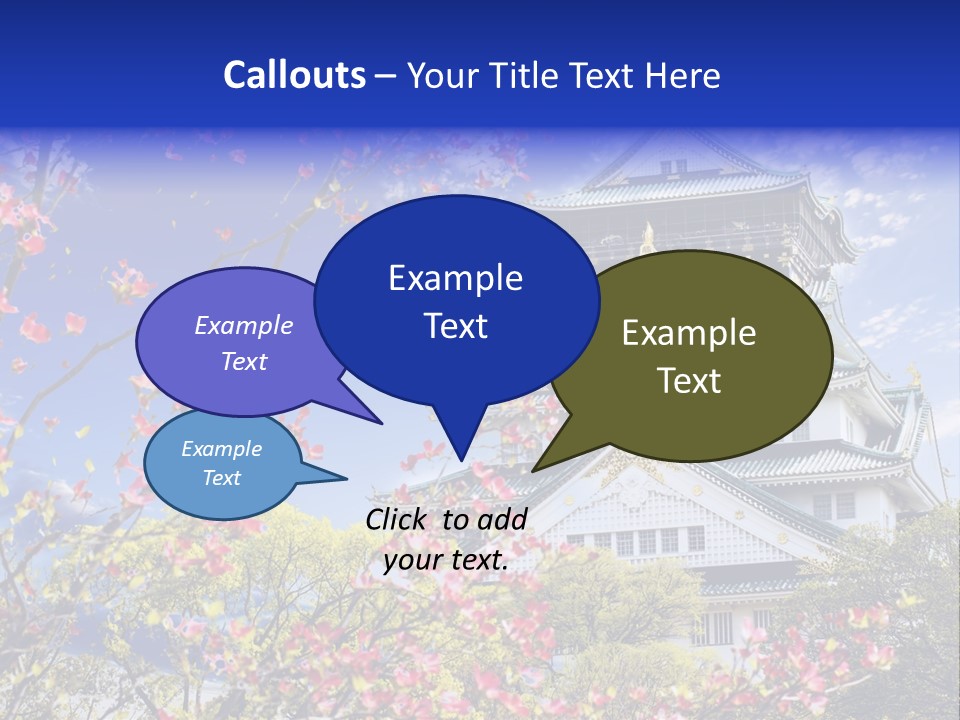 Building Military Medieval PowerPoint Template