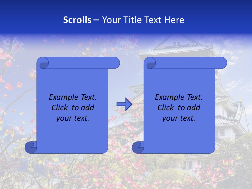 Building Military Medieval PowerPoint Template