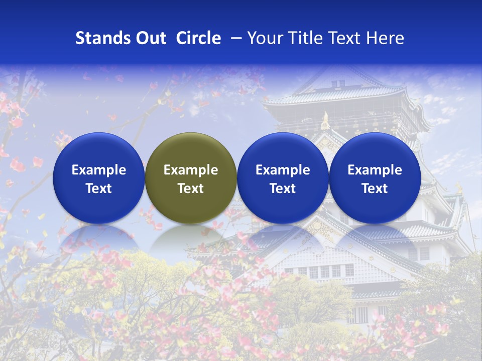 Building Military Medieval PowerPoint Template