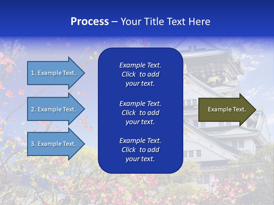 Building Military Medieval PowerPoint Template