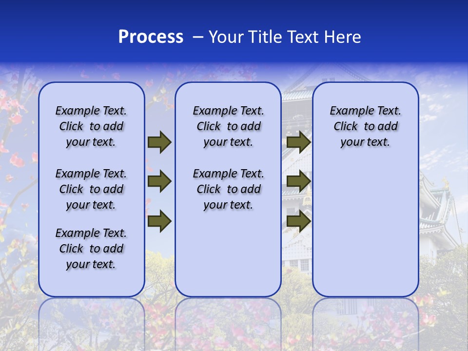 Building Military Medieval PowerPoint Template