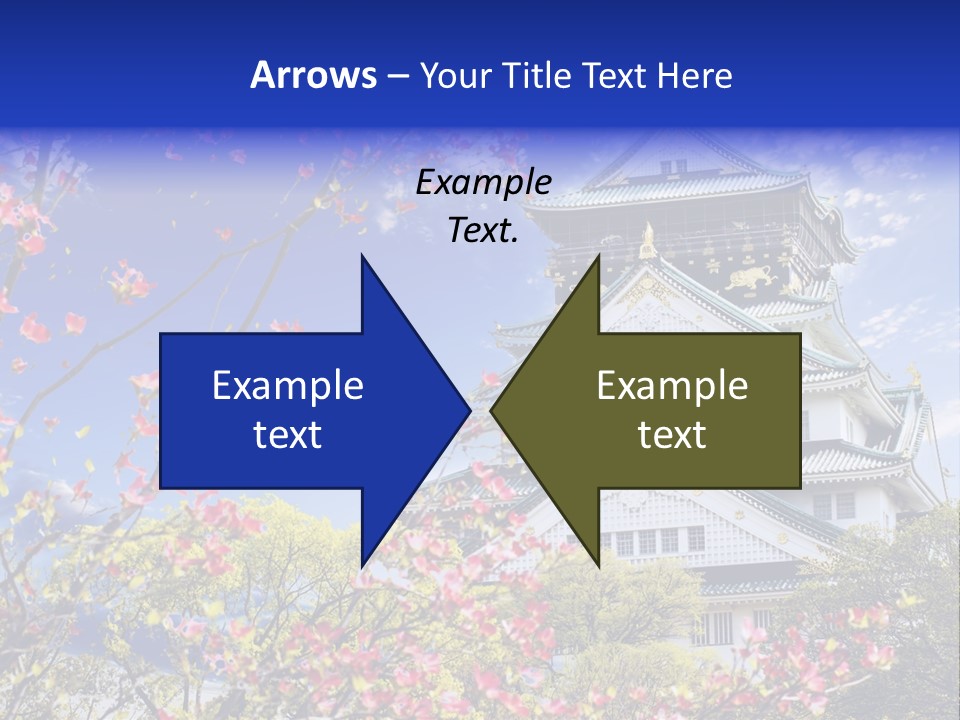 Building Military Medieval PowerPoint Template