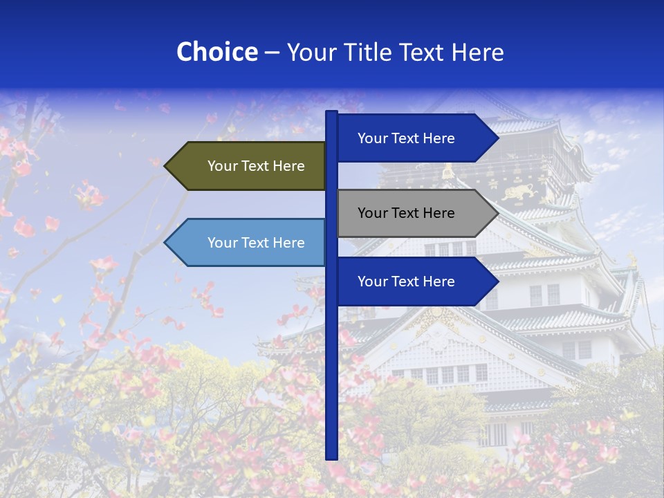 Building Military Medieval PowerPoint Template