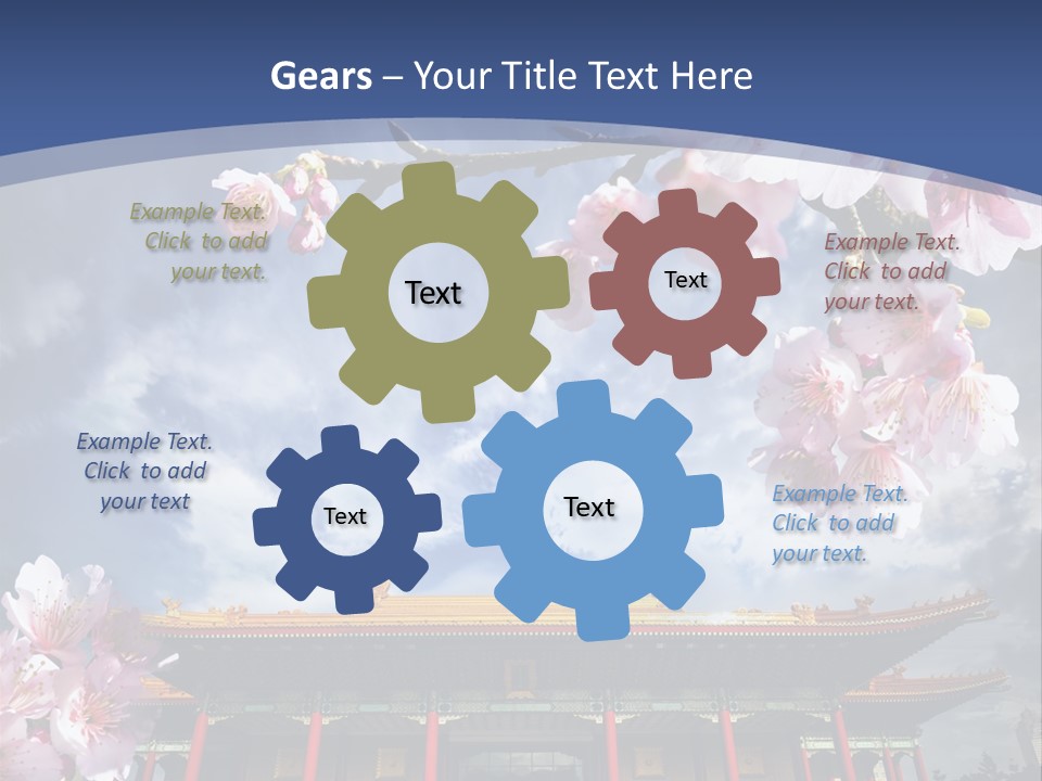 Floral Freedom Revival PowerPoint Template