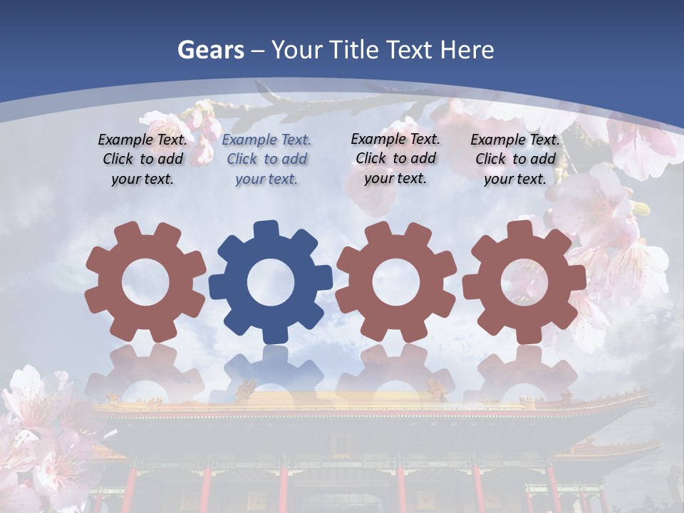 Floral Freedom Revival PowerPoint Template