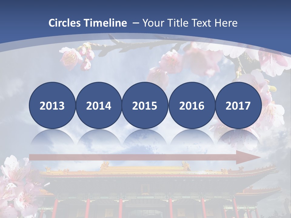 Floral Freedom Revival PowerPoint Template