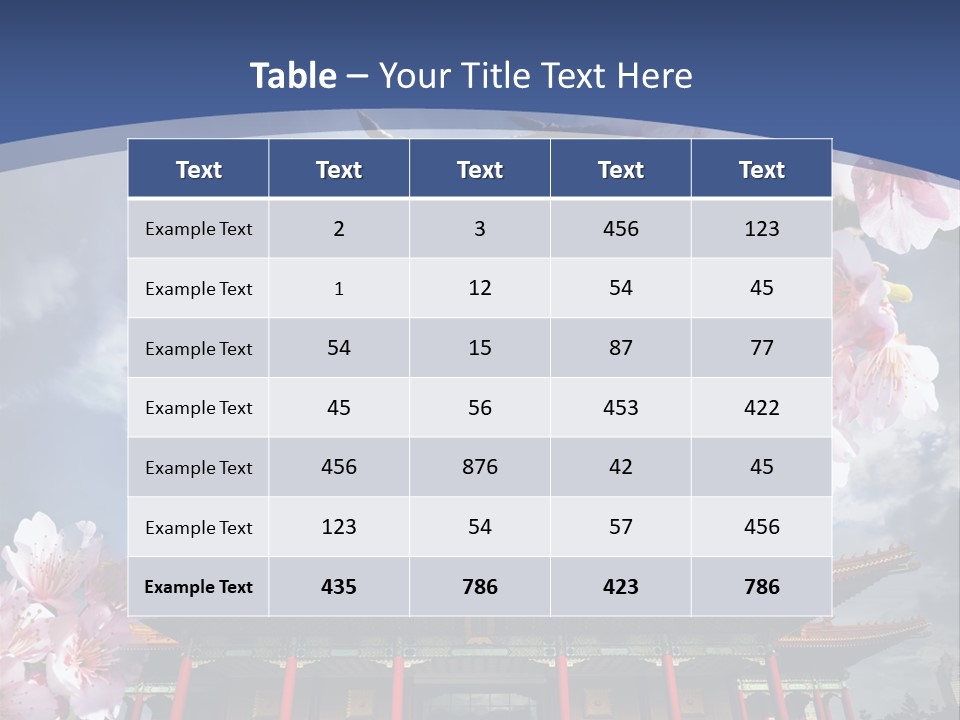 Floral Freedom Revival PowerPoint Template