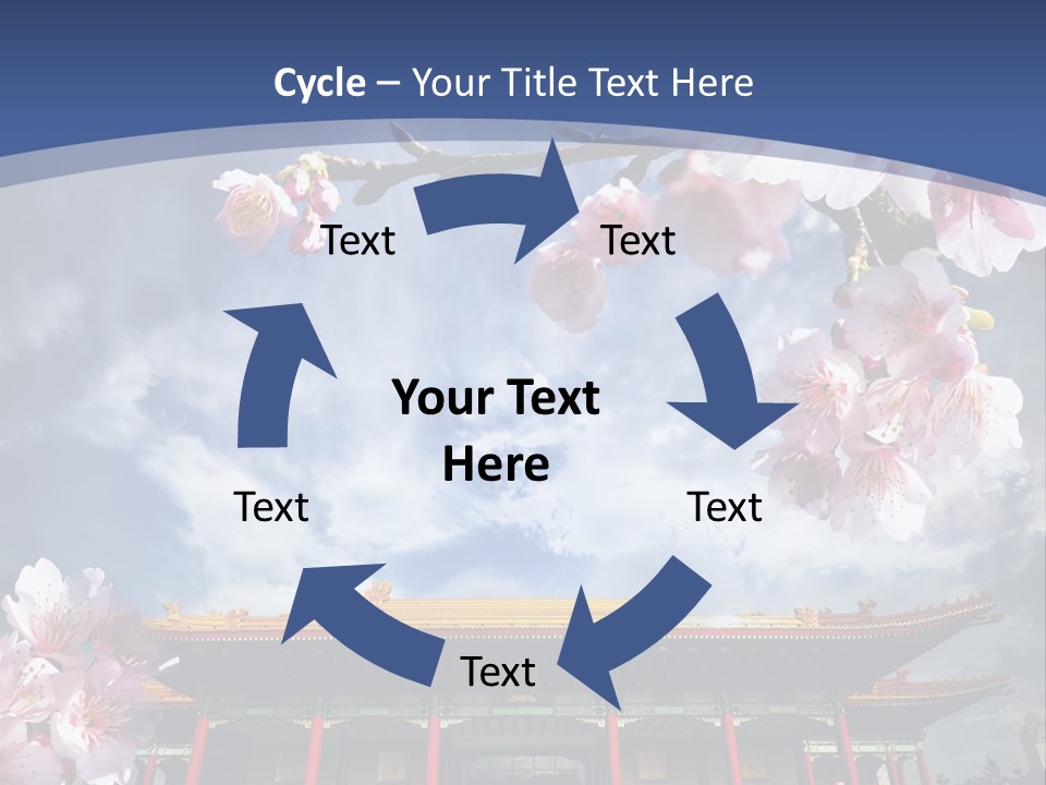 Floral Freedom Revival PowerPoint Template