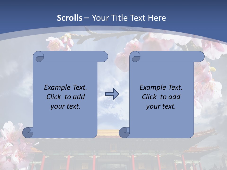 Floral Freedom Revival PowerPoint Template