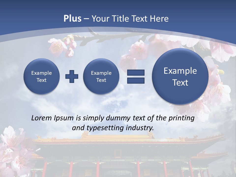 Floral Freedom Revival PowerPoint Template