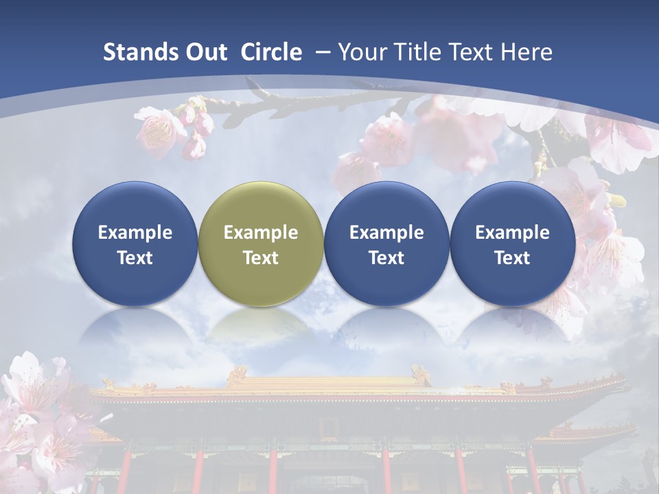 Floral Freedom Revival PowerPoint Template