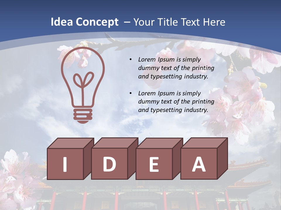 Floral Freedom Revival PowerPoint Template