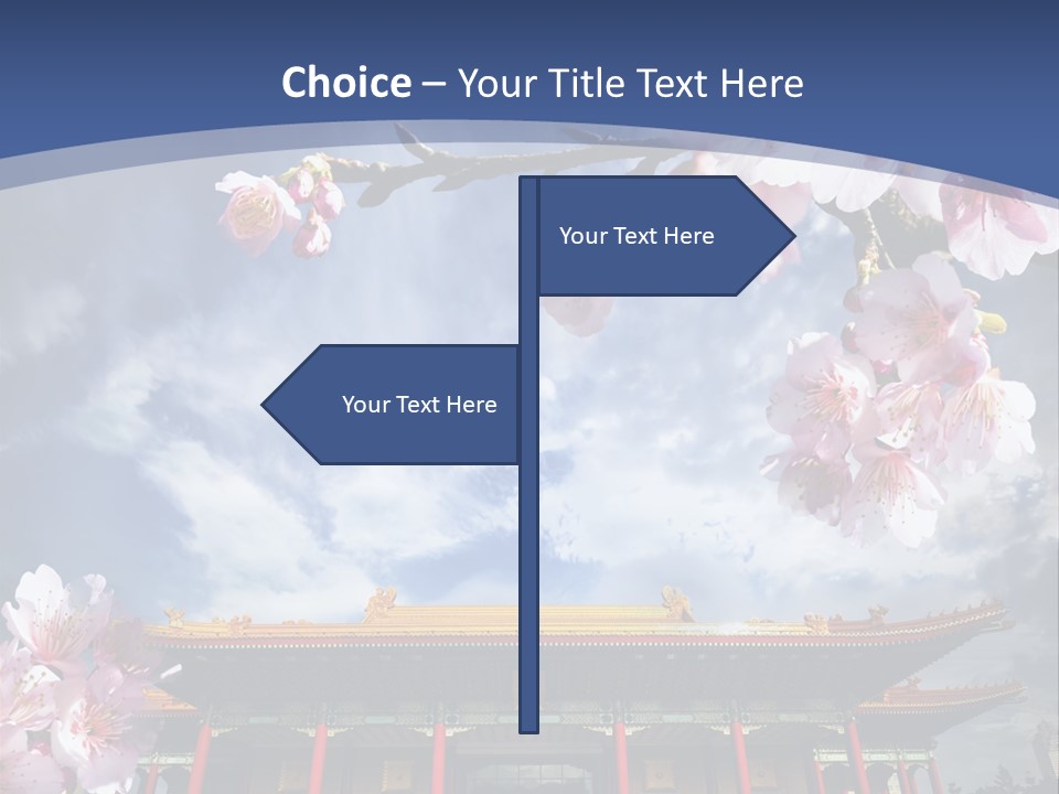 Floral Freedom Revival PowerPoint Template