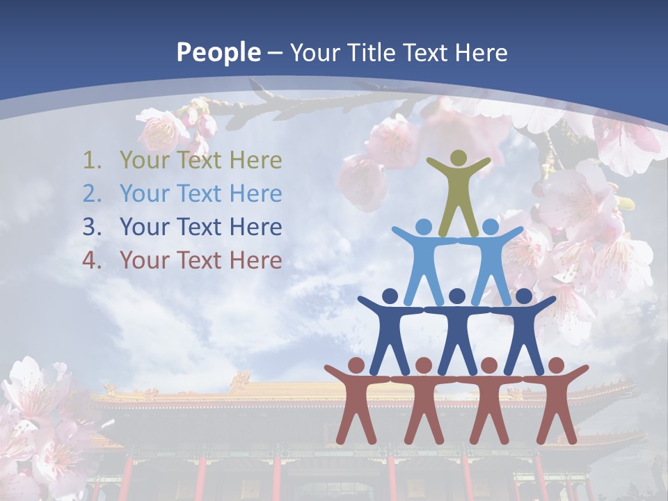 Floral Freedom Revival PowerPoint Template