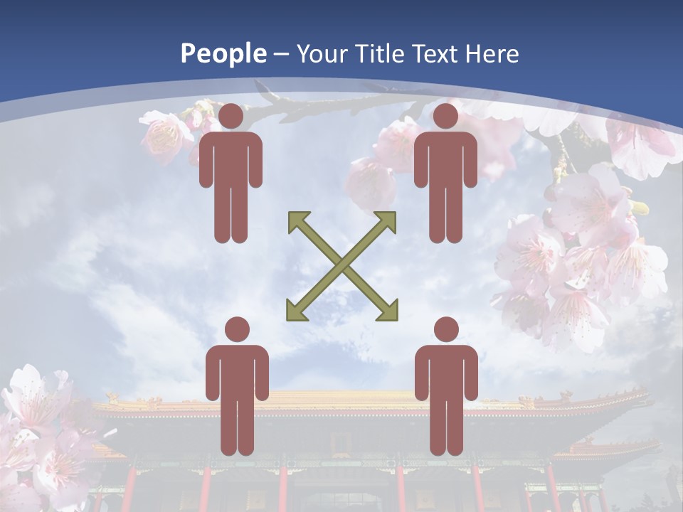 Floral Freedom Revival PowerPoint Template