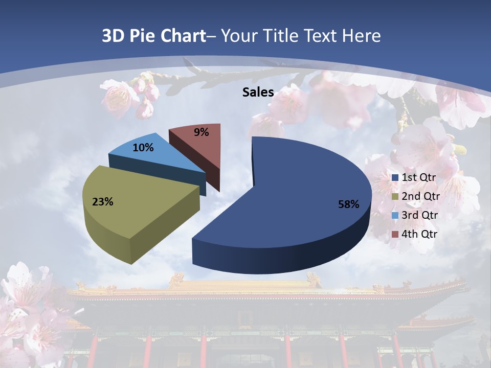 Floral Freedom Revival PowerPoint Template