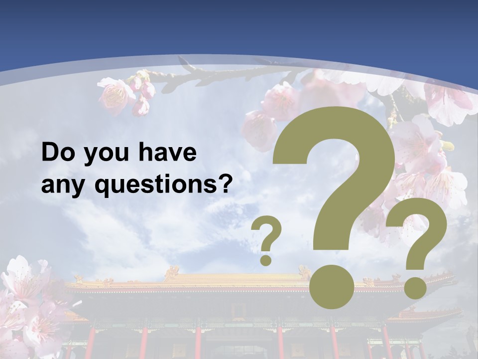 Floral Freedom Revival PowerPoint Template