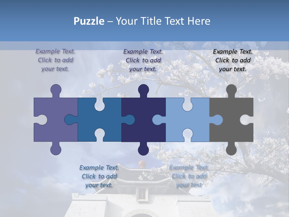 Landmark Sculpture Memory PowerPoint Template