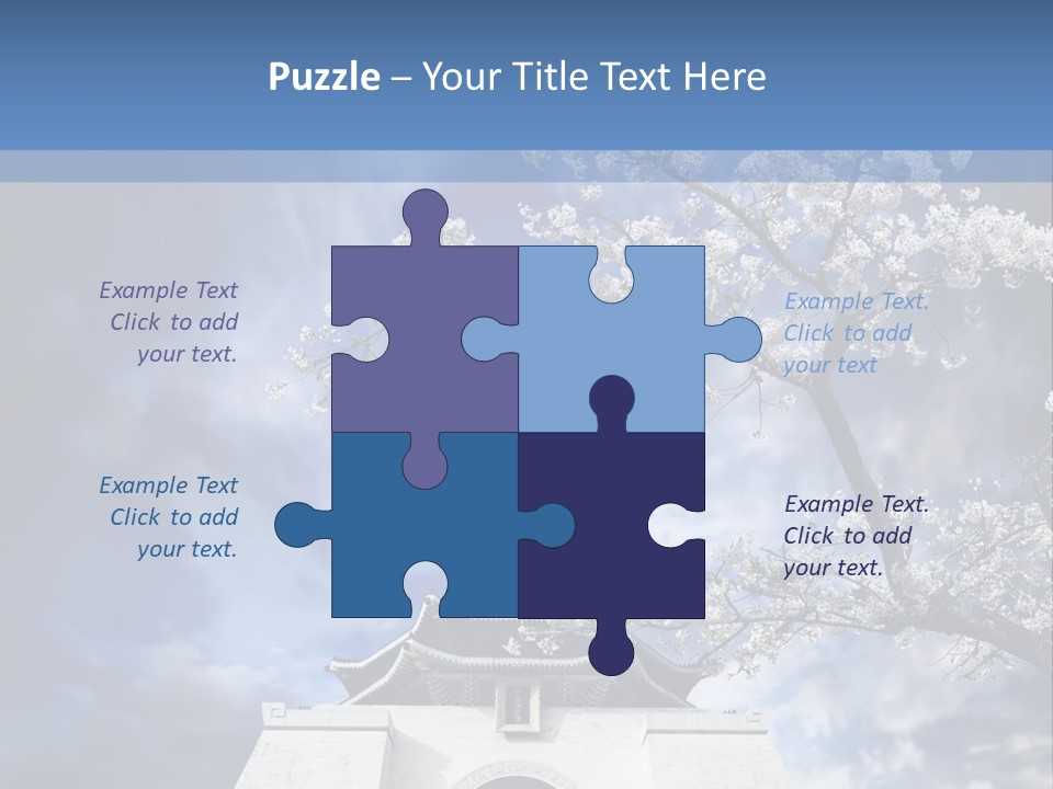 Landmark Sculpture Memory PowerPoint Template