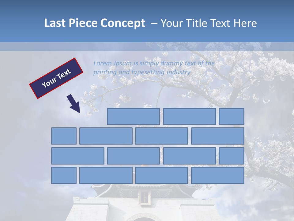 Landmark Sculpture Memory PowerPoint Template