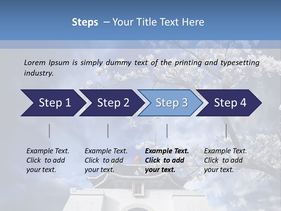 Landmark Sculpture Memory PowerPoint Template