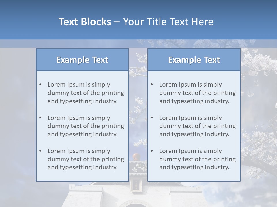 Landmark Sculpture Memory PowerPoint Template