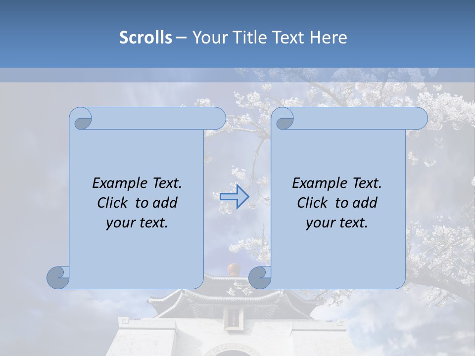 Landmark Sculpture Memory PowerPoint Template