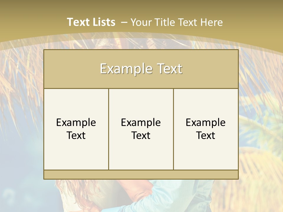 Pond Wind Bride PowerPoint Template