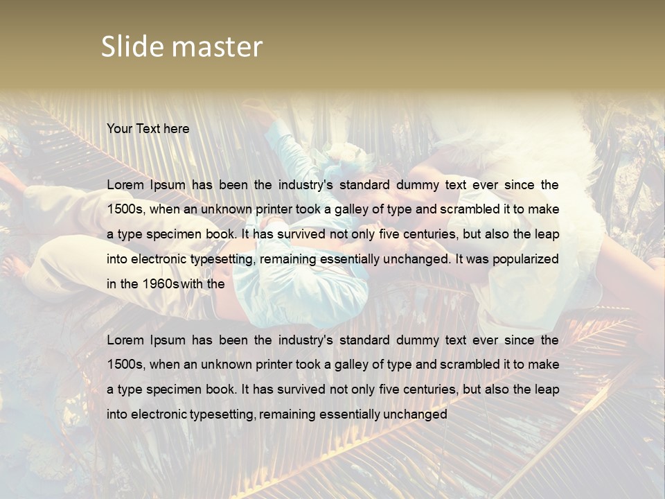 Dream Beach Exotic PowerPoint Template