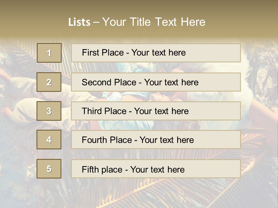 Dream Beach Exotic PowerPoint Template