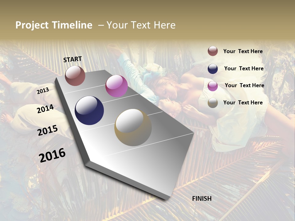 Dream Beach Exotic PowerPoint Template