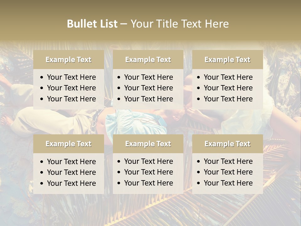 Dream Beach Exotic PowerPoint Template