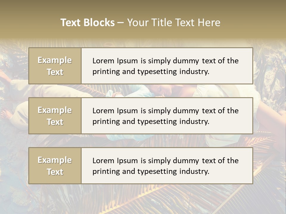 Dream Beach Exotic PowerPoint Template