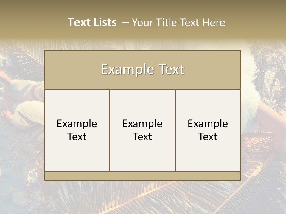 Dream Beach Exotic PowerPoint Template
