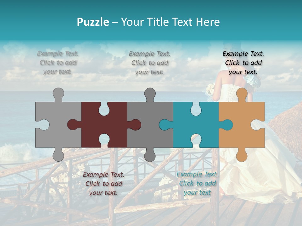 Islands Dream Veil PowerPoint Template