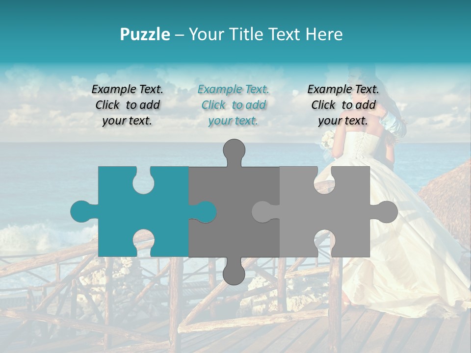 Islands Dream Veil PowerPoint Template