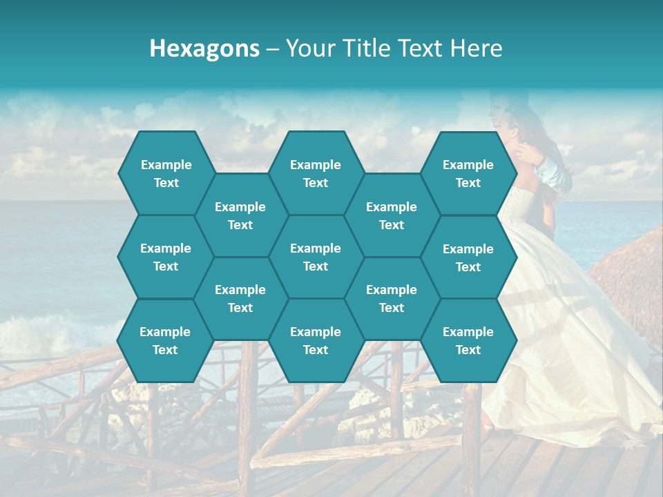 Islands Dream Veil PowerPoint Template