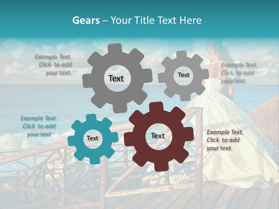 Islands Dream Veil PowerPoint Template